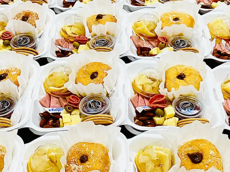 Menú para personalizar su evento 