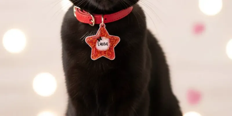 Estrella personalizada para mascotas