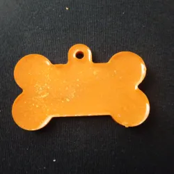 Huesitos anaranjado listo para personalizar