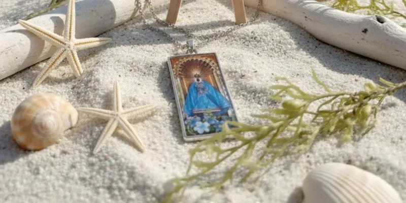 Llaveros y dijes religiosos