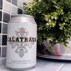 Caja de cerveza calatrava