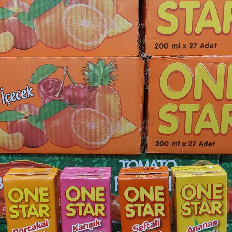 Caja de jugo ONE STAR