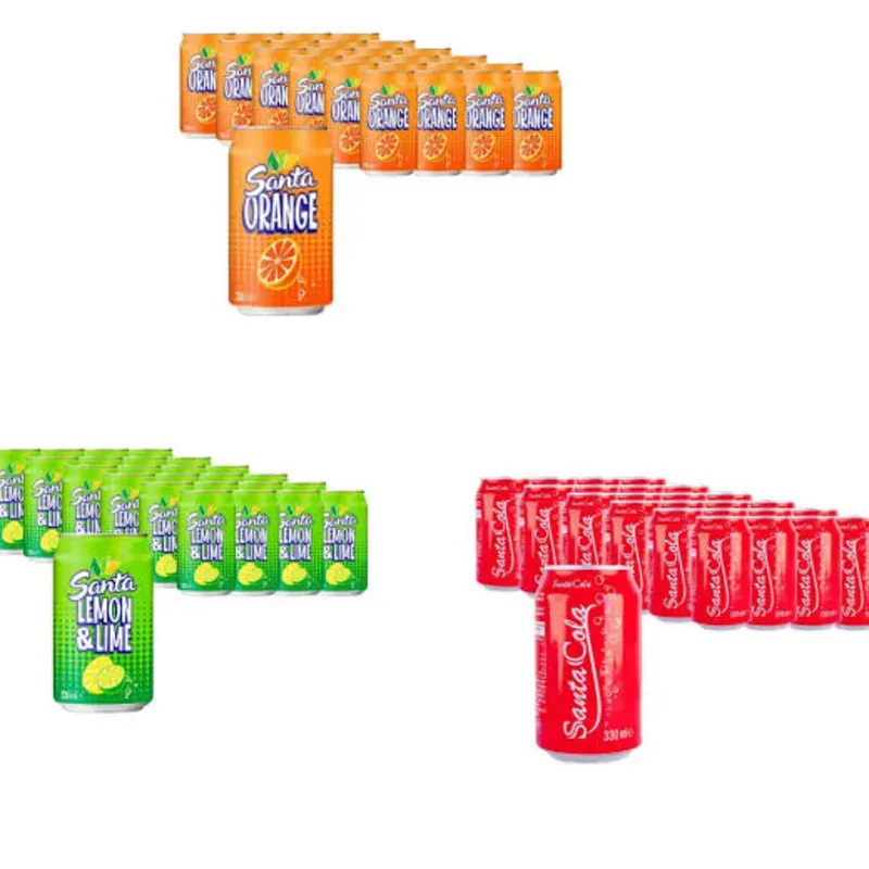 Caja de refresco Santa