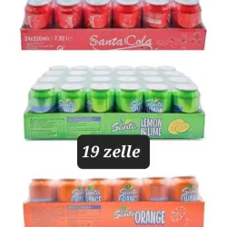 Caja de refresco Santa