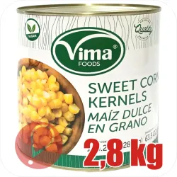 Maíz dulce en grano vima