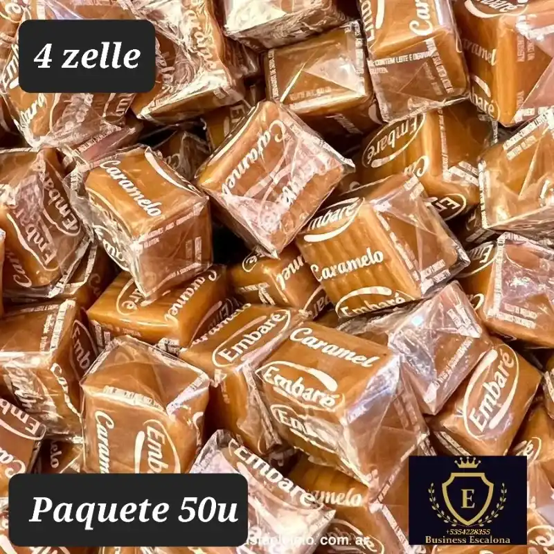 Paquete de Caramelos de leche