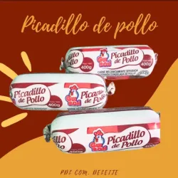 Tubo de picadillo de pollo