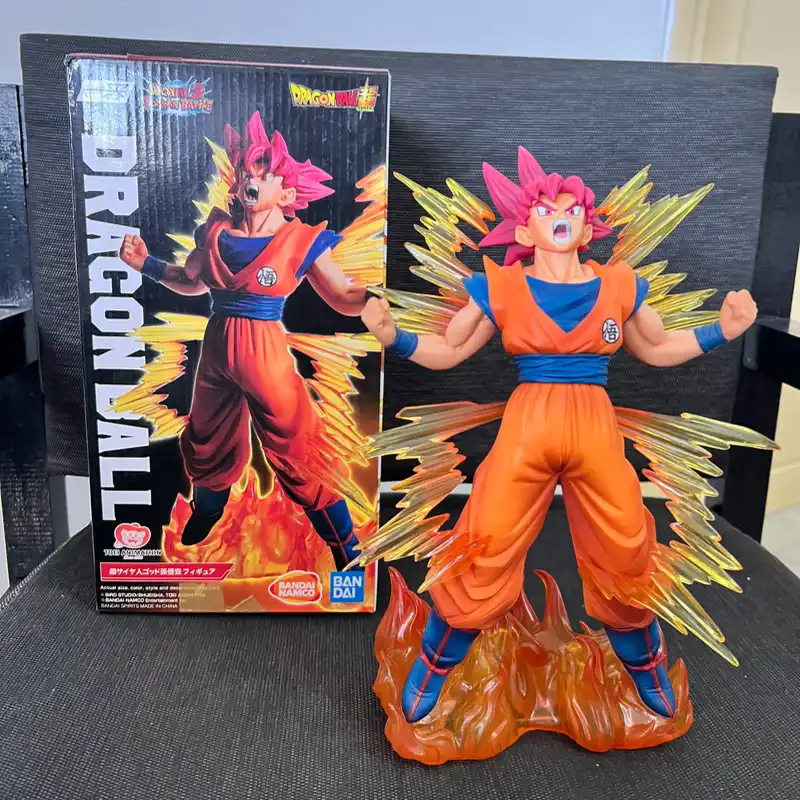 Dragon Ball Son Goku Super Saiyan Red Hair