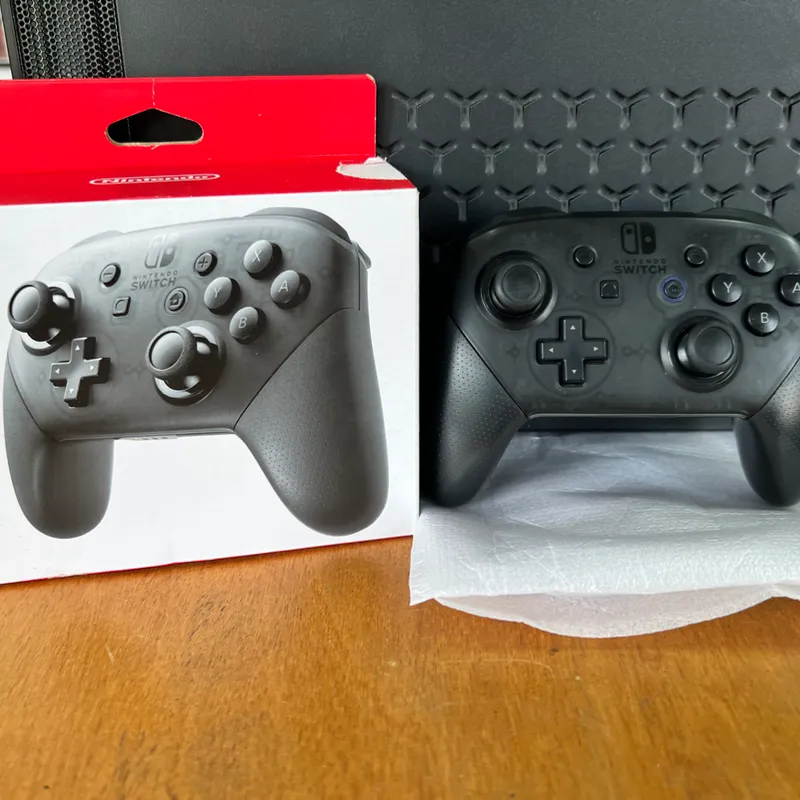 Mando Pro de Nintendo switch en caja