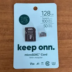 Micro SD Keep Onn 128gb