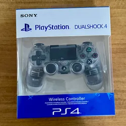 Mando genérico para PS4 color Translucent Crystal
