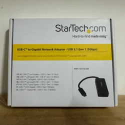 Adaptador de USB C a Ethernet 5gb/s