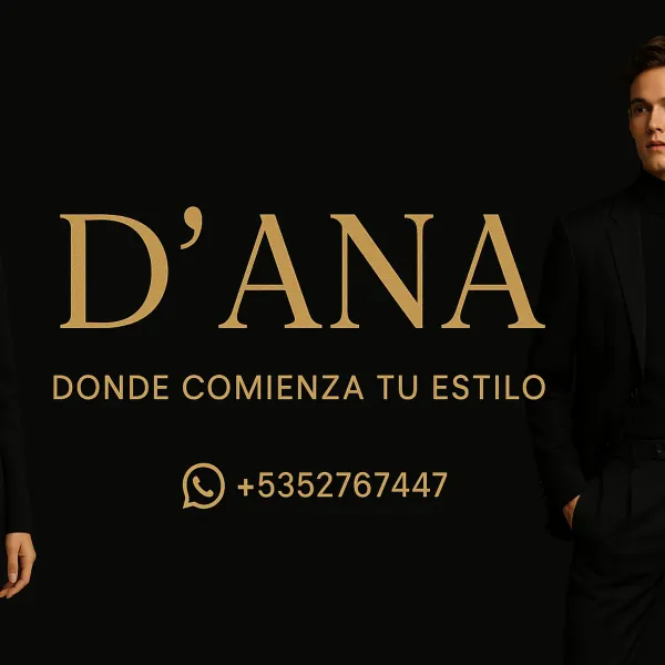 En D' ANA fusionamos elegancia, modernidad y versatilidad para ofrecerte ropa unisex que eleva tu estilo en cada ocasión. Descubre piezas cuidadosamente seleccionadas que combinan diseño, calidad y actitud.

Ya sea para un look casual con clase o un outfit sofisticado, en D’ ANA encontrarás lo que necesitas para expresar tu esencia con estilo.

📲 Contáctanos por WhatsApp: +5352767447
💫 Moda sin límites. Para todos. Para ti.
