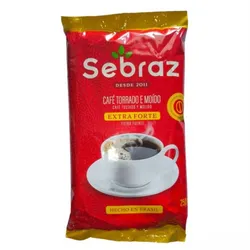 Café Tostado y Molido Extra Fuerte Sebraz