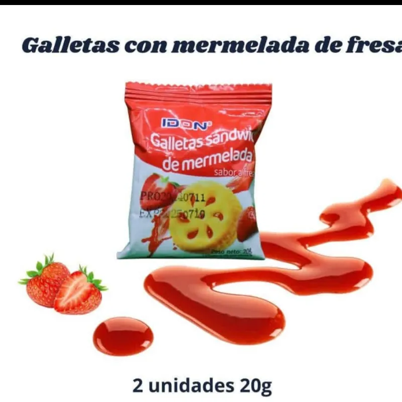 Galletas sándwich de mermelada IDON