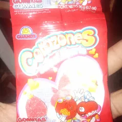 Gomitas de corazones 