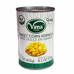 Lata de maíz dulce en grano