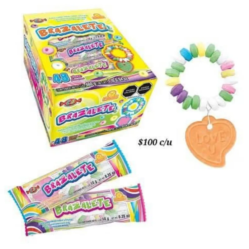 pulseras de caramelo