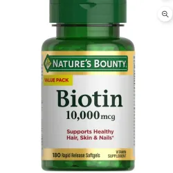 Biotin Nature's Bounty 10000mcg 