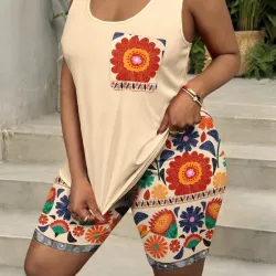 Conjunto Licra y blusa 