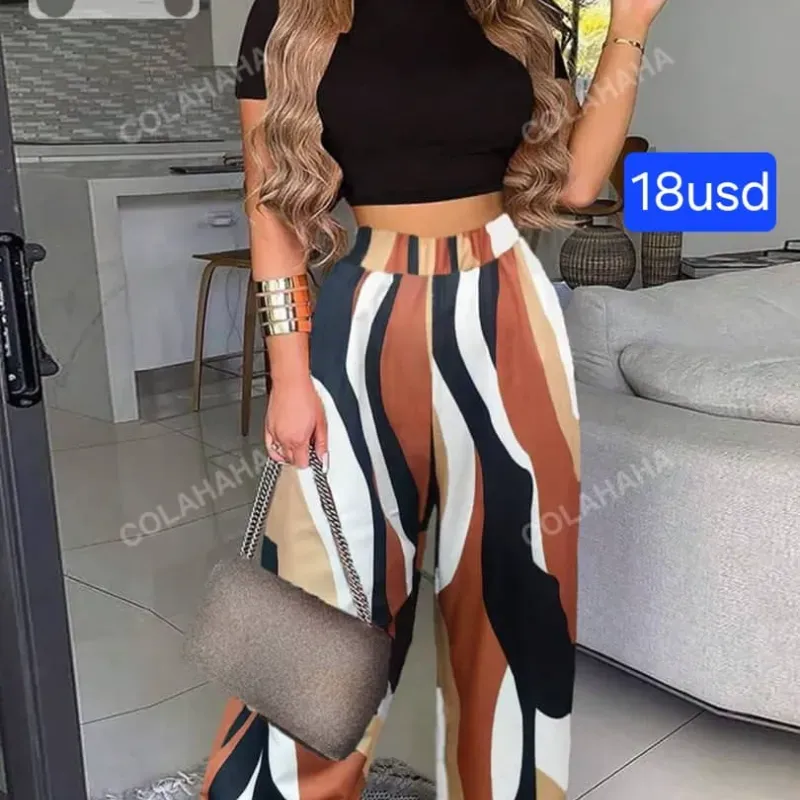 Conjunto Negro, marrón, blanco