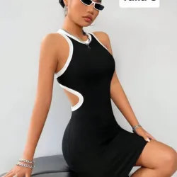 Vestido Corto Negro 