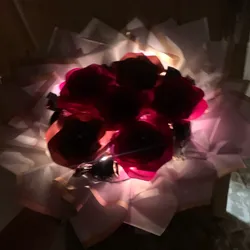 7 Rosas con Luces led