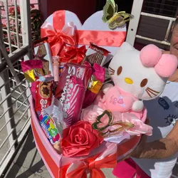 Caja con forma de corazón 