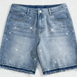 Azul claro con perlas