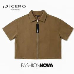 Camisa beich Fashion Nova