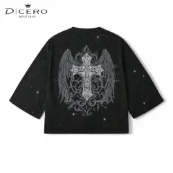 Negro de brillo con alas