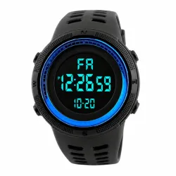 Reloj esfera azul