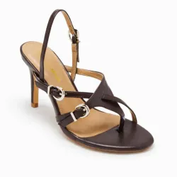 Tacones Carmelita punta redonda Fashion Nova