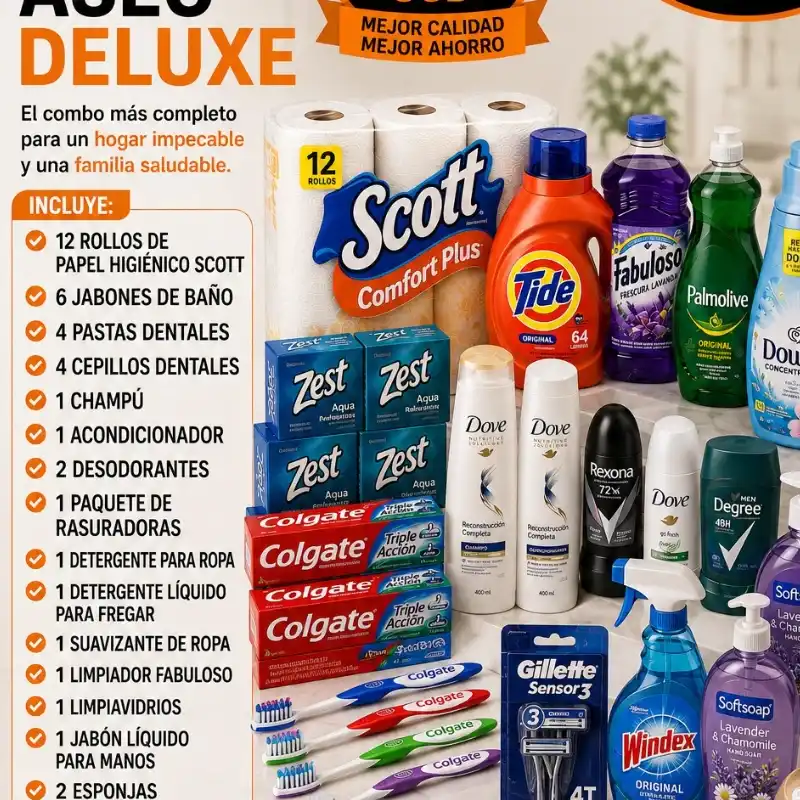 Combo Aseo Deluxe