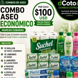 Combo de aseo económico