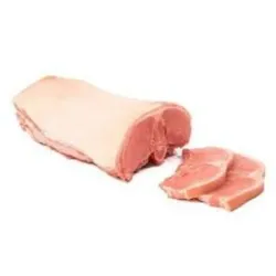 Chuletero de cerdo con hueso