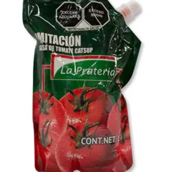 Salsa de tomate ketchup 