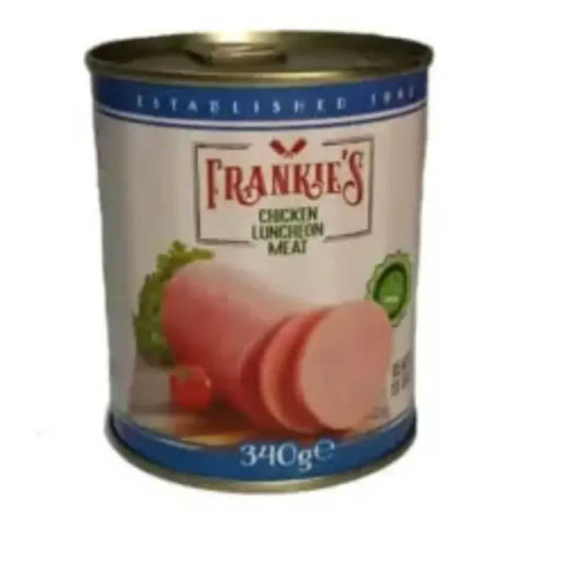 Spam de pollo frankies