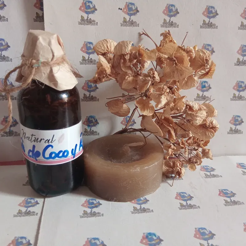 Aceite de coco y romero