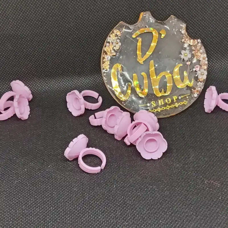 Anillos para pegamento de pestañas 