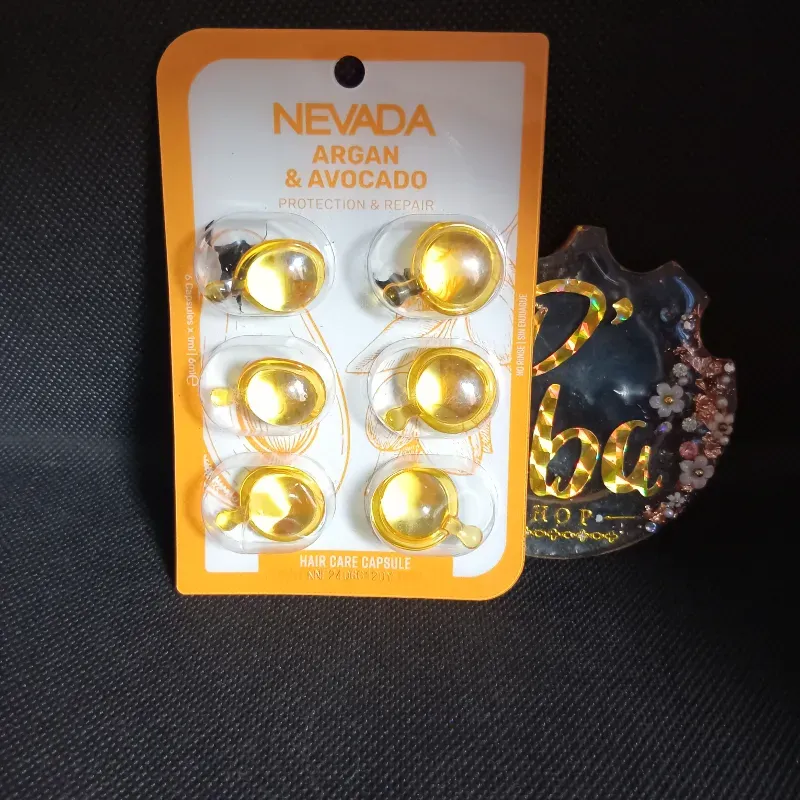 Cápsulas capilares de argan y aguacate