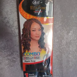 Cortinas de cabello natural