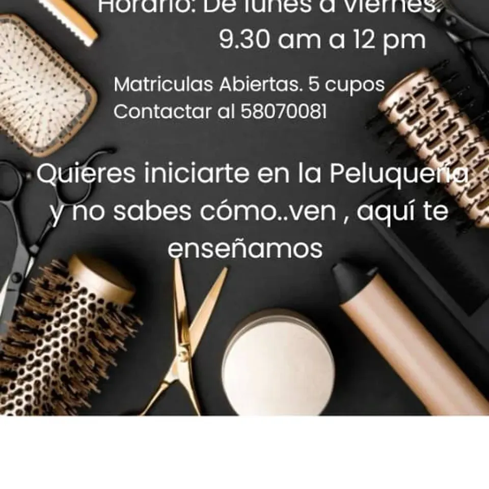 Curso Presencial de Peluquería 