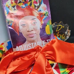 Gorros de satin con cinta ajustable