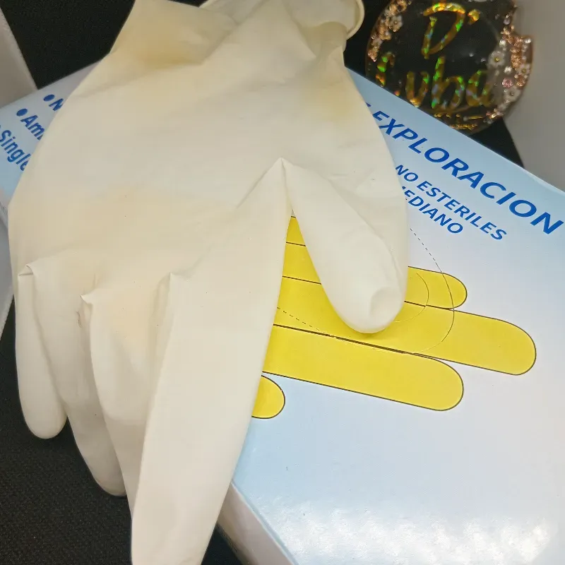 Cajas de guantes de latex