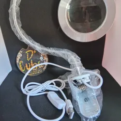 Aro de luz led con lupa