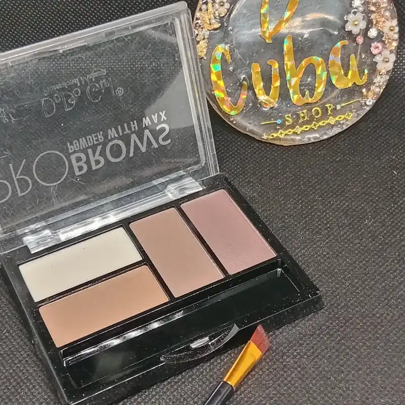 Paleta de sombras para cejas