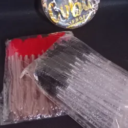 Paquetes de cepillos para cejas y pestañas