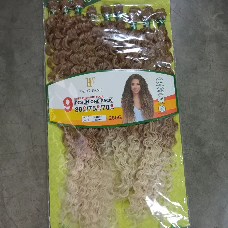 Paquetes de cortinas de cabello