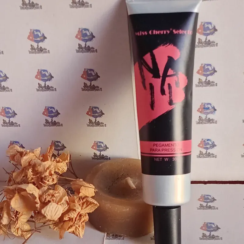 Pegamento para soft gel press on